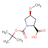 (2S,4S)-1-(tert-butoxycarbonyl)-4-methoxypyrrolidine-2-carboxylic acid