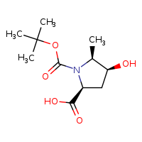 (2S,4S,5S)-1-(tert-butoxycarbonyl)-4-hydroxy-5-methylpyrrolidine-2-carboxylic acid