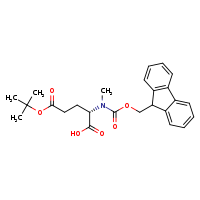(2S)-5-(tert-butoxy)-2-{[(9H-fluoren-9-ylmethoxy)carbonyl](methyl)amino}-5-oxopentanoic acid