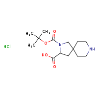 2-(tert-butoxycarbonyl)-2,8-diazaspiro[4.5]decane-3-carboxylic acid hydrochloride
