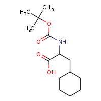 2-[(tert-butoxycarbonyl)amino]-3-cyclohexylpropanoic acid