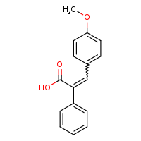 (2Z)-3-(4-methoxyphenyl)-2-phenylprop-2-enoic acid