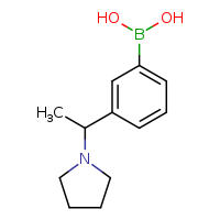 3-[1-(pyrrolidin-1-yl)ethyl]phenylboronic acid