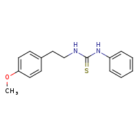 3-[2-(4-methoxyphenyl)ethyl]-1-phenylthiourea