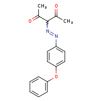 3-[2-(4-phenoxyphenyl)diazen-1-yl]pentane-2,4-dione