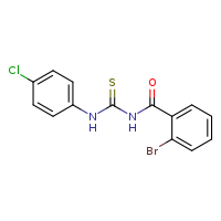 3-(2-bromobenzoyl)-1-(4-chlorophenyl)thiourea