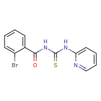 3-(2-bromobenzoyl)-1-(pyridin-2-yl)thiourea