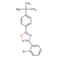 3-(2-bromophenyl)-5-(4-tert-butylphenyl)-1,2,4-oxadiazole