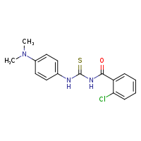 3-(2-chlorobenzoyl)-1-[4-(dimethylamino)phenyl]thiourea