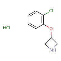 3-(2-chlorophenoxy)azetidine hydrochloride