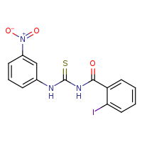 3-(2-iodobenzoyl)-1-(3-nitrophenyl)thiourea