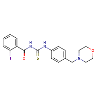 3-(2-iodobenzoyl)-1-[4-(morpholin-4-ylmethyl)phenyl]thiourea
