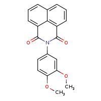 3-(3,4-dimethoxyphenyl)-3-azatricyclo[7.3.1.0?,¹³]trideca-1(13),5,7,9,11-pentaene-2,4-dione