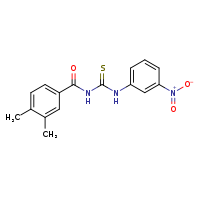 3-(3,4-dimethylbenzoyl)-1-(3-nitrophenyl)thiourea