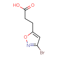 3-(3-bromo-1,2-oxazol-5-yl)propanoic acid