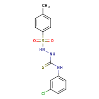3-(3-chlorophenyl)-1-(4-methylbenzenesulfonamido)thiourea