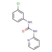 3-(3-chlorophenyl)-1-(pyridin-2-yl)urea