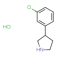 3-(3-chlorophenyl)pyrrolidine hydrochloride