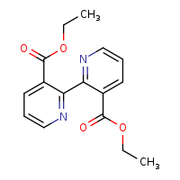 3,3'-diethyl [2,2'-bipyridine]-3,3'-dicarboxylate