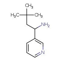 3,3-dimethyl-1-(pyridin-3-yl)butan-1-amine