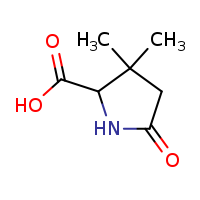 3,3-dimethyl-5-oxopyrrolidine-2-carboxylic acid