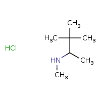 (3,3-dimethylbutan-2-yl)(methyl)amine hydrochloride
