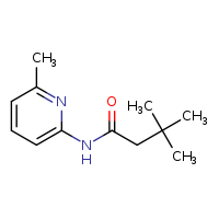 3,3-dimethyl-N-(6-methylpyridin-2-yl)butanamide
