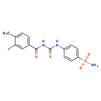 3-(3-iodo-4-methylbenzoyl)-1-(4-sulfamoylphenyl)thiourea