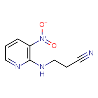 3-[(3-nitropyridin-2-yl)amino]propanenitrile