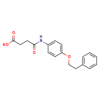3-{[4-(2-phenylethoxy)phenyl]carbamoyl}propanoic acid