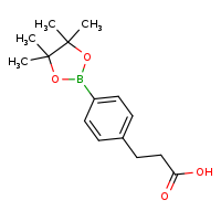 3-[4-(4,4,5,5-tetramethyl-1,3,2-dioxaborolan-2-yl)phenyl]propanoic acid