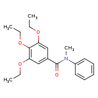 3,4,5-triethoxy-N-methyl-N-phenylbenzamide