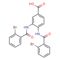 3,4-bis(2-bromobenzamido)benzoic acid