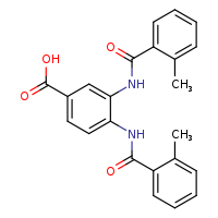 3,4-bis(2-methylbenzamido)benzoic acid