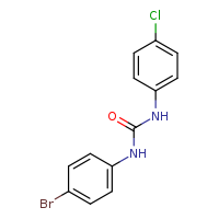 3-(4-bromophenyl)-1-(4-chlorophenyl)urea