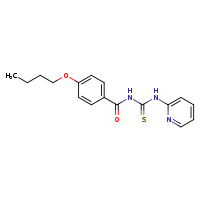 3-(4-butoxybenzoyl)-1-(pyridin-2-yl)thiourea