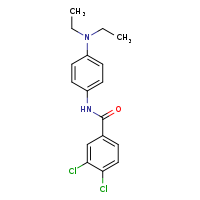 3,4-dichloro-N-[4-(diethylamino)phenyl]benzamide