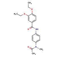 3,4-diethoxy-N-[4-(N-methylacetamido)phenyl]benzamide