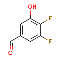 3,4-difluoro-5-hydroxybenzaldehyde
