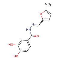 3,4-dihydroxy-N'-[(E)-(5-methylfuran-2-yl)methylidene]benzohydrazide