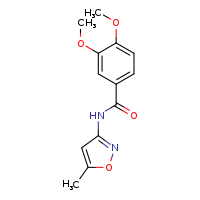 3,4-dimethoxy-N-(5-methyl-1,2-oxazol-3-yl)benzamide