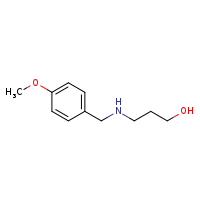 3-{[(4-methoxyphenyl)methyl]amino}propan-1-ol