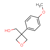 [3-(4-methoxyphenyl)oxetan-3-yl]methanol
