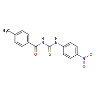 3-(4-methylbenzoyl)-1-(4-nitrophenyl)thiourea