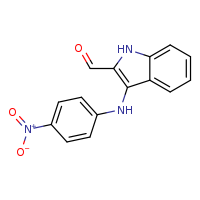 3-[(4-nitrophenyl)amino]-1H-indole-2-carbaldehyde