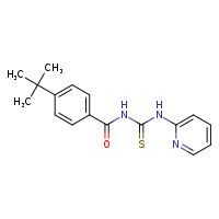 3-(4-tert-butylbenzoyl)-1-(pyridin-2-yl)thiourea