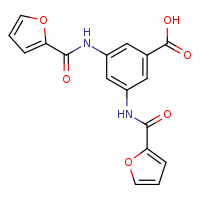 3,5-bis(furan-2-amido)benzoic acid