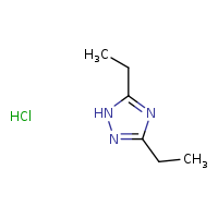 3,5-diethyl-1H-1,2,4-triazole hydrochloride