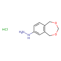 3,5-dihydro-1H-2,4-benzodioxepin-7-ylhydrazine hydrochloride