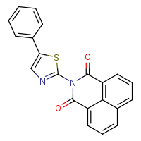 3-(5-phenyl-1,3-thiazol-2-yl)-3-azatricyclo[7.3.1.0?,¹³]trideca-1(13),5,7,9,11-pentaene-2,4-dione